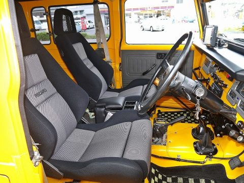 ランクル40　BJ41V　FD-Classic　イエロー　ホワイト　7